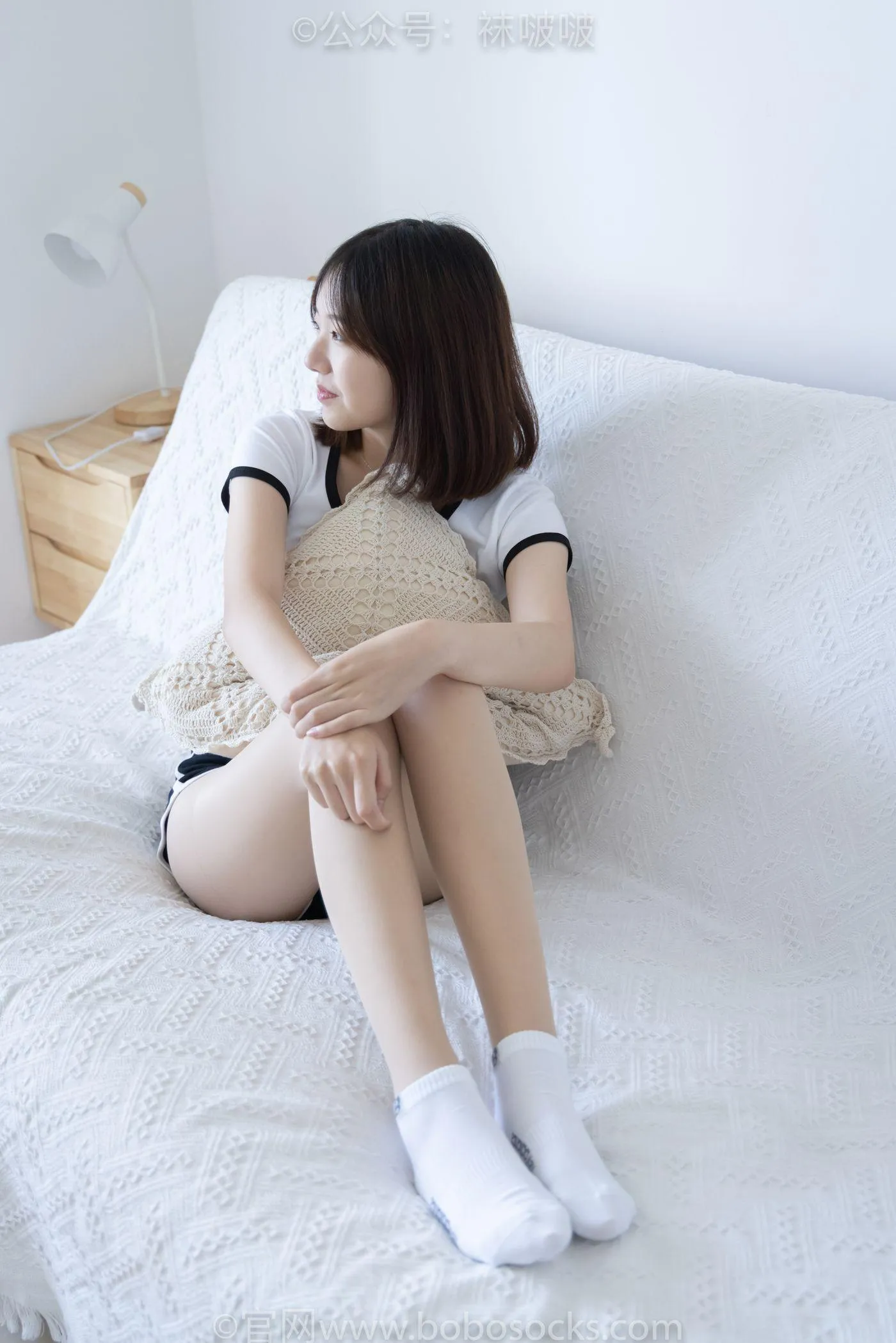 [BoBoSocks袜啵啵]NO.026 小甜豆-体操服、空军一号、白棉袜、肉丝 [149P]插图9